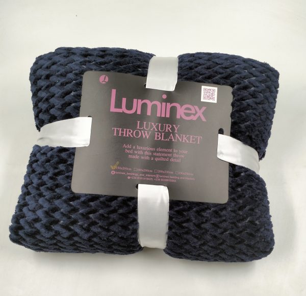 Luminex super luxury throw blanket -size 180×200