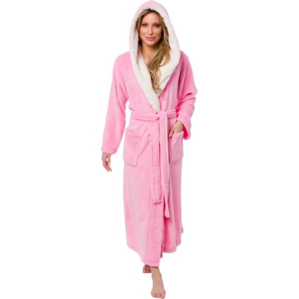 Hooded bathrobe